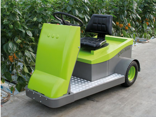 Industrieel design van een elektrische transportwagen