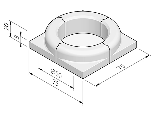 Technische illustratie boomkrans