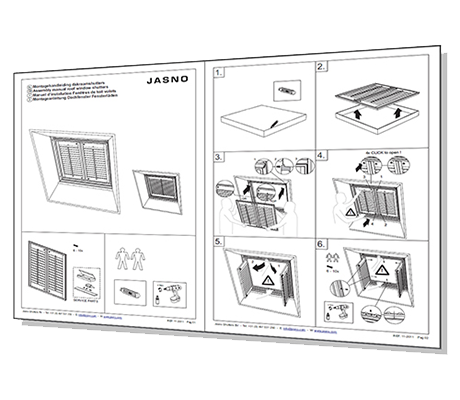 Heldere illustratieve  handleidingen